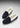 Women's slippers, sheepskin, navy blue suede-1