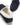 Slippers, sheepskin, navy blue suede-3