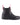 Busby Women's Winter Chelsea Boot, Black Leather-0