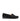 Women's Penny Loafers Leather Sole, black suede-0