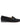Women's Penny Loafers Leather Sole, black suede-0
