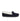 Women's slippers, sheepskin, navy blue suede-0