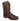 Men's 11" Western Sqaure Toe Brown Leather Boots-0