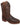 Men's 11" Western Sqaure Toe Brown Leather Boots-0