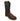 Men's 12" Work Western Square Toe Black/Brown Leather Boots-0