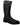 Men's Expandable Calf Rubber Boot Black Leather Boots-1