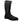 Men's Expandable Calf Rubber Boot Black Leather Boots-0