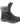 Women's Black Microfleece Lace Winter Leather Boots-0