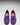 Women's Penny Loafers Leather Sole, purple suede-2